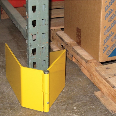 Extra Heavy Duty Frame Guard, Left, Steel, Yellow